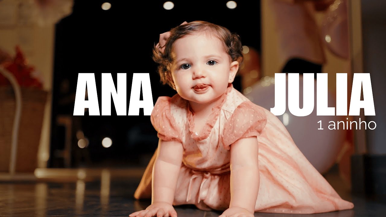 1 aninho da Ana Julia
