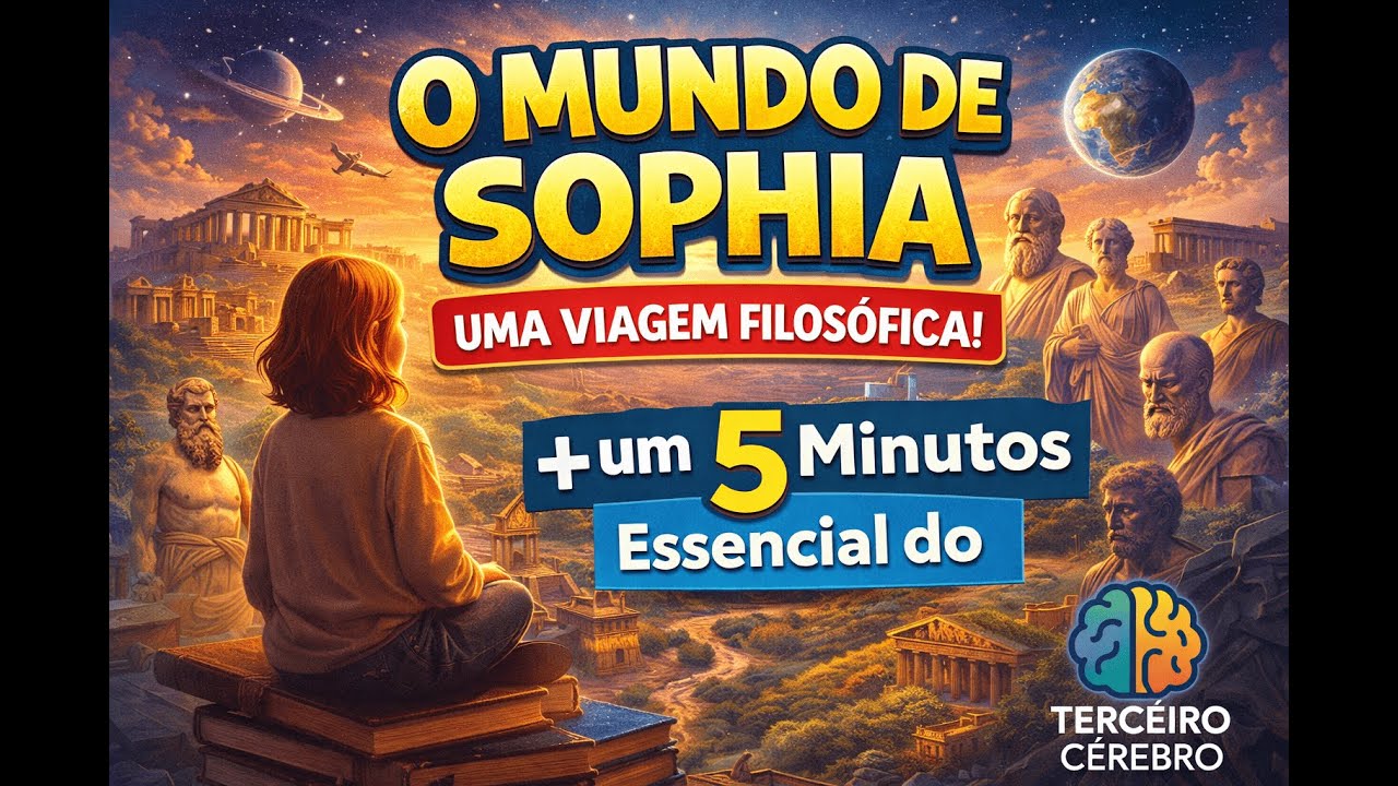 O Mundo de Sophia | Jostein Gaarder | Resumo Animado | Terceiro Cérebro