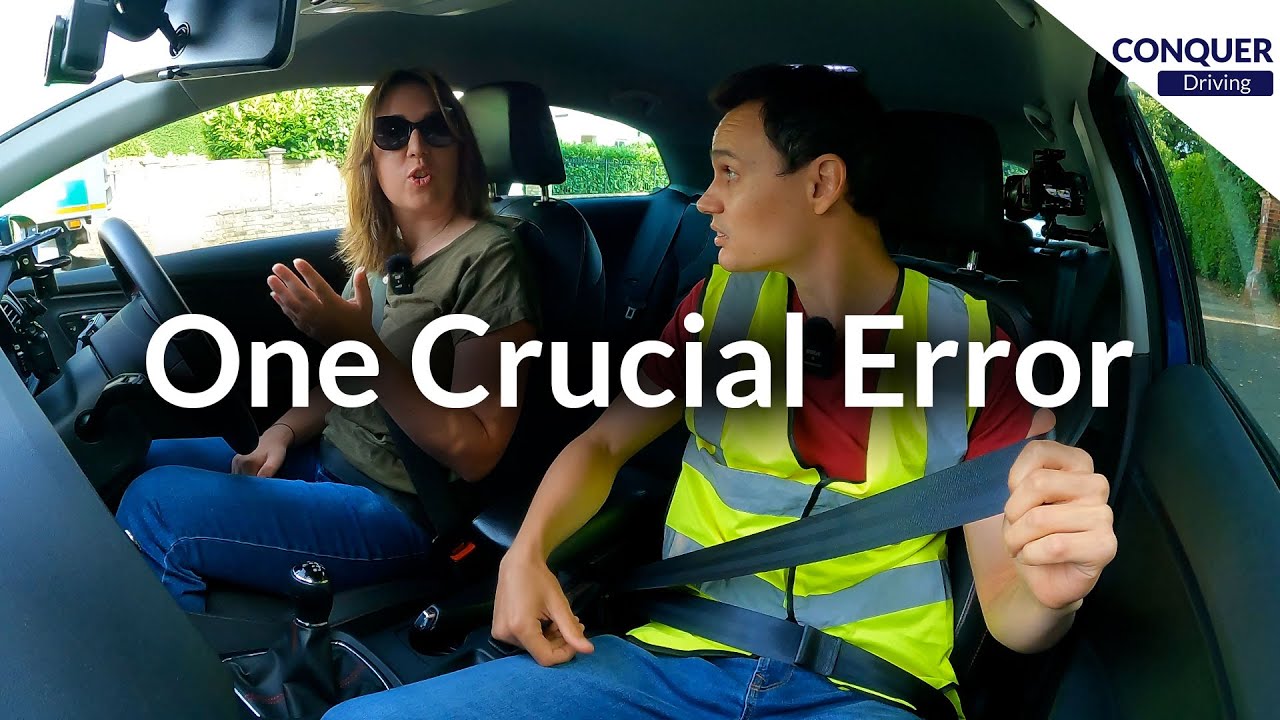 One Crucial Error Prevented Her From Passing Her Mock Driving Test