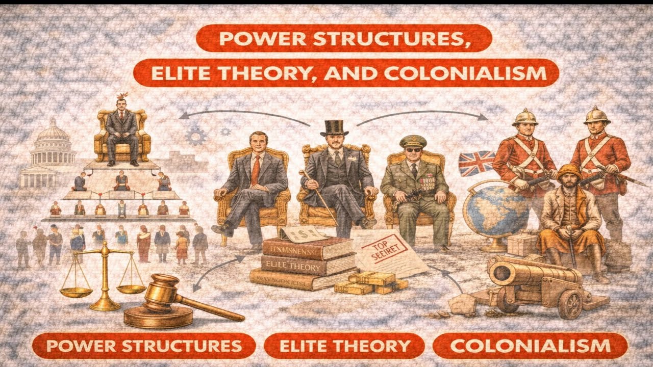 🗳️ Power Structures, Elite Theory, and Colonialism | Political Science | UGC NET | NET JRF | MA | BA
