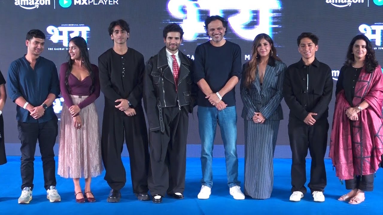 Karan Tacker And The Cast At Trailer Launch Of Bhay The Gaurav Tiwari Mystery | MS shorts