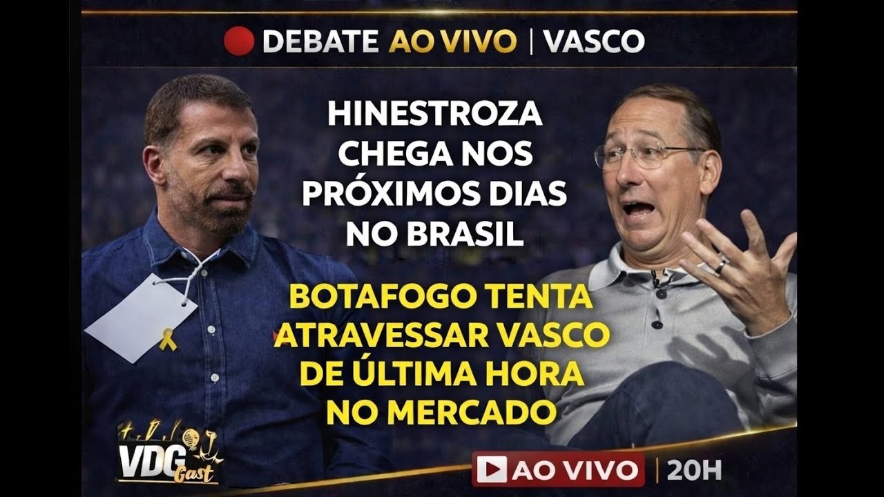 HINSTROZA CHEGA NOS PRÓXIMOS DIAS NO BRASIL - BOTAFOGO TENTA ATRAVESSAR O VASCO - CLÁSSICO E +