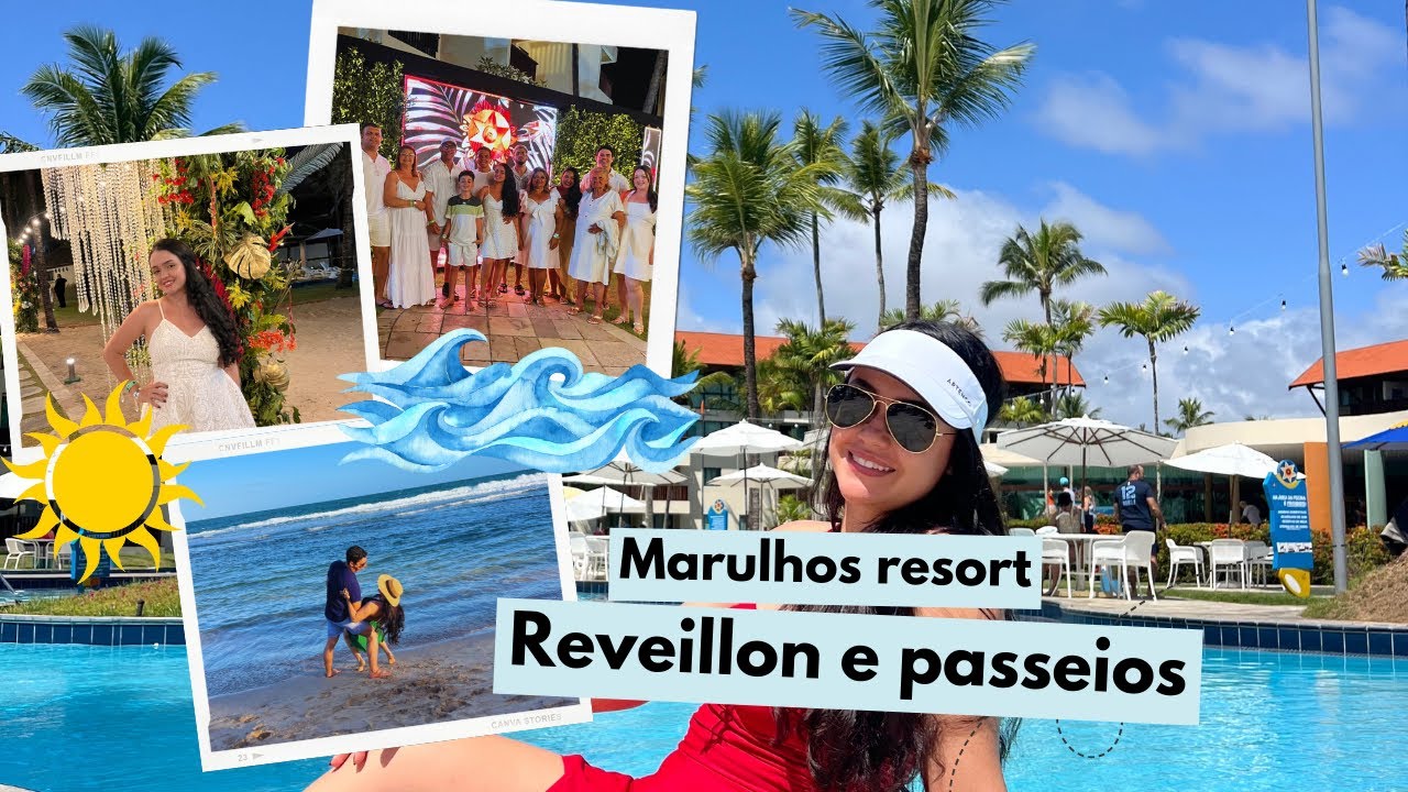Chegamos no Marulhos resort, passeamos pela vila de porto de galinhas e reveillon🥂🌊❤️✨