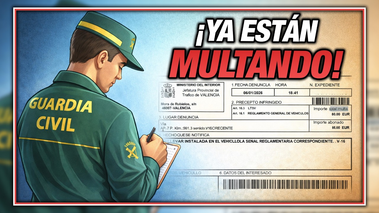 ⚠️ MULTADO por NO usar BALIZA V16