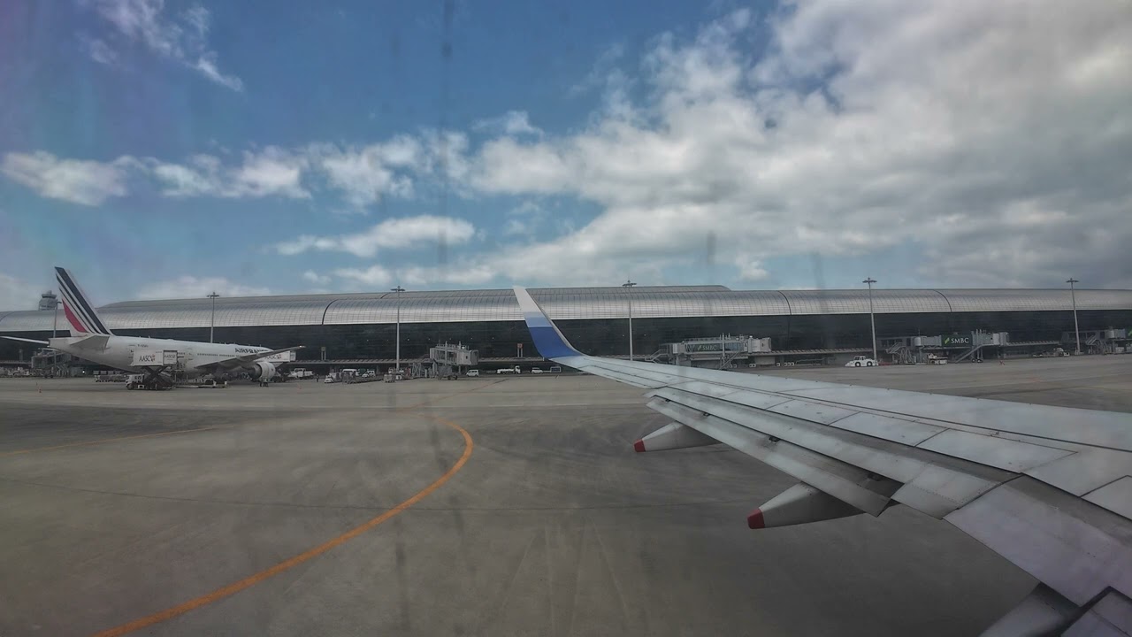 【飛行紀錄】CHINA AIRLINE 中華航空 CI167 日本關西 飛往 台灣高雄 起飛全紀錄
