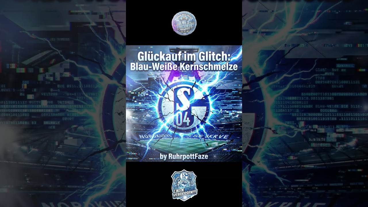 Gl&uuml;ckauf im Glitch (Blau Wei&szlig;e Kernschmelze) I [RuhrpottFaze] Style: Breakcore