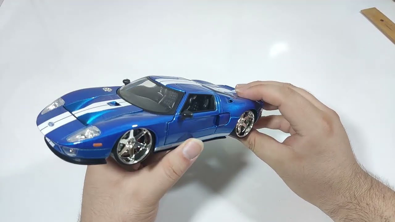 Ford GT 2005 - (Unboxing) - 1:24 - Jada Toys - Fast and Furious Ford GT