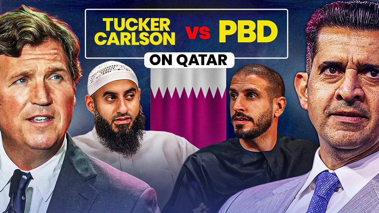 Tucker Carlson Buys Property in Qatar (PBD Lost His Mind)
