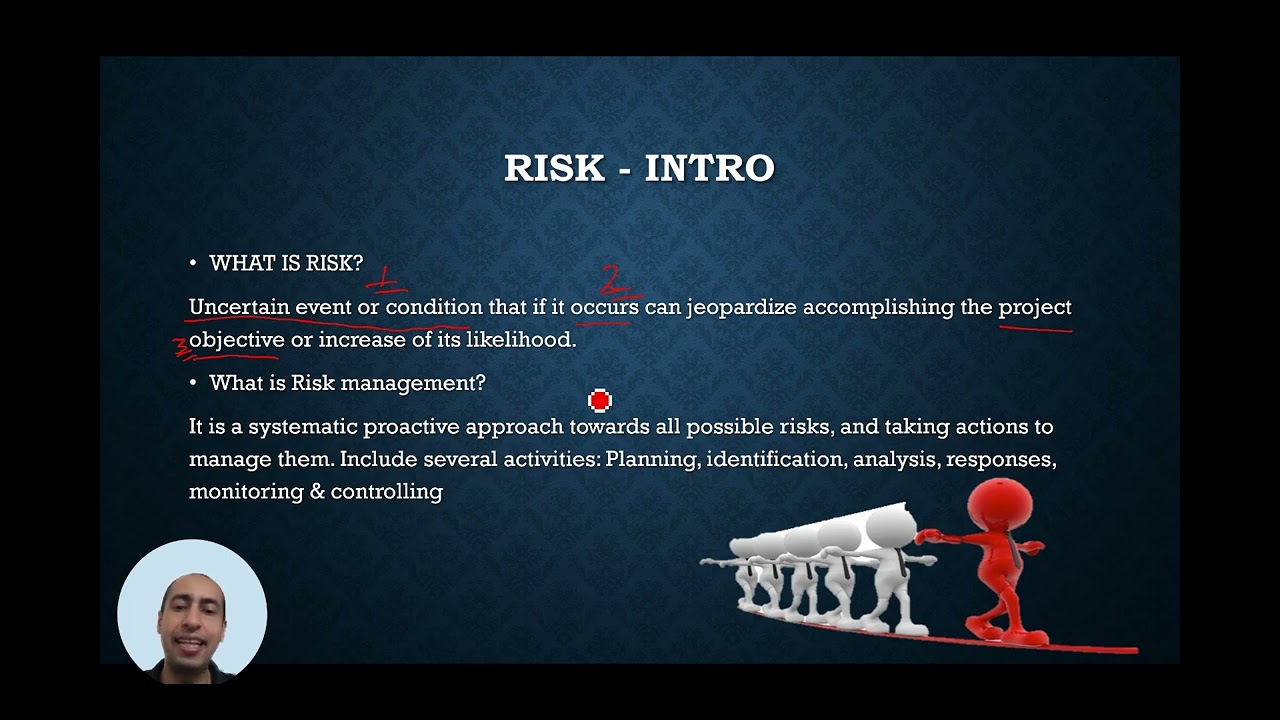 Basic Definitions - Risk Management in Humanitarian Projects | Mohanna Talks Risk