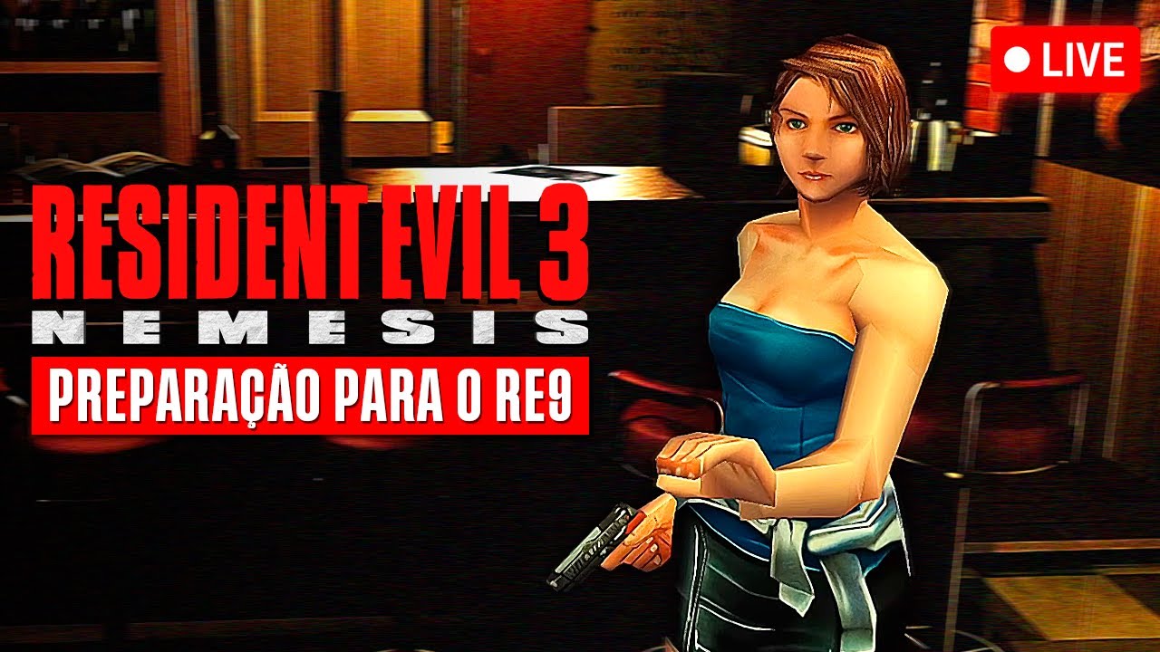RESIDENT EVIL 3 CLÁSSICO HD - Preparação para o RE9