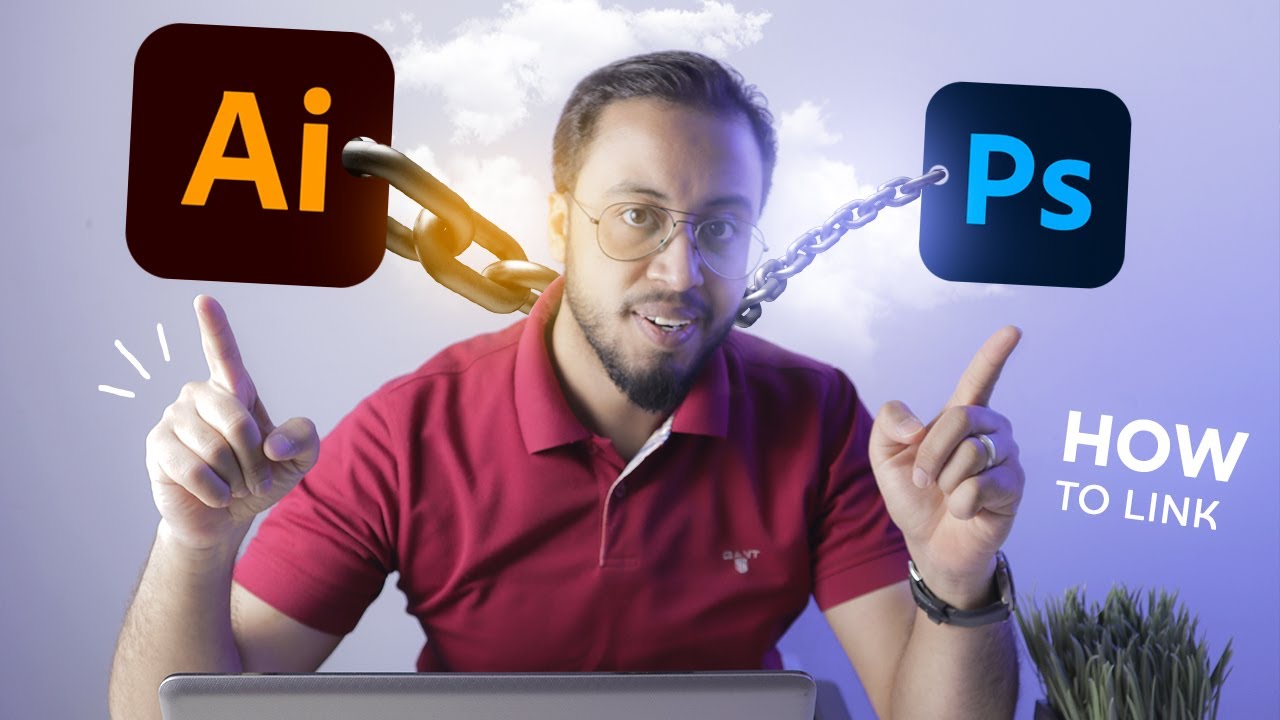 الربط بين الفوتوشوب و الاليستريتور How to link