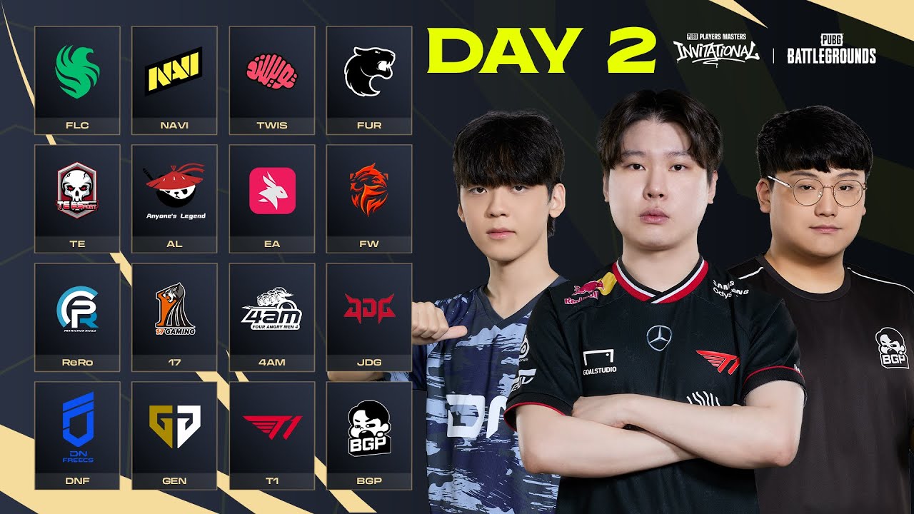 마스터즈 인비테이셔널 DAY 2 | PUBG PLAYERS TOUR [배틀그라운드] [배그]