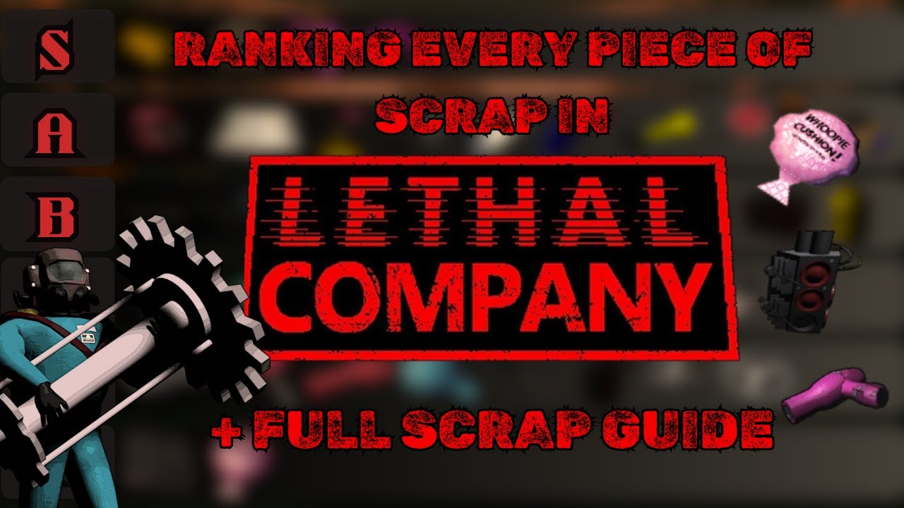 Список металлолома компании Lethal Company