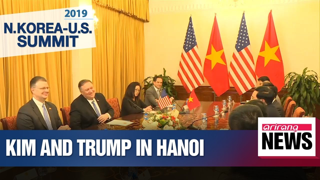 Kim, Trump arrive in Hanoi ahead of second N. Korea-U.S. summit