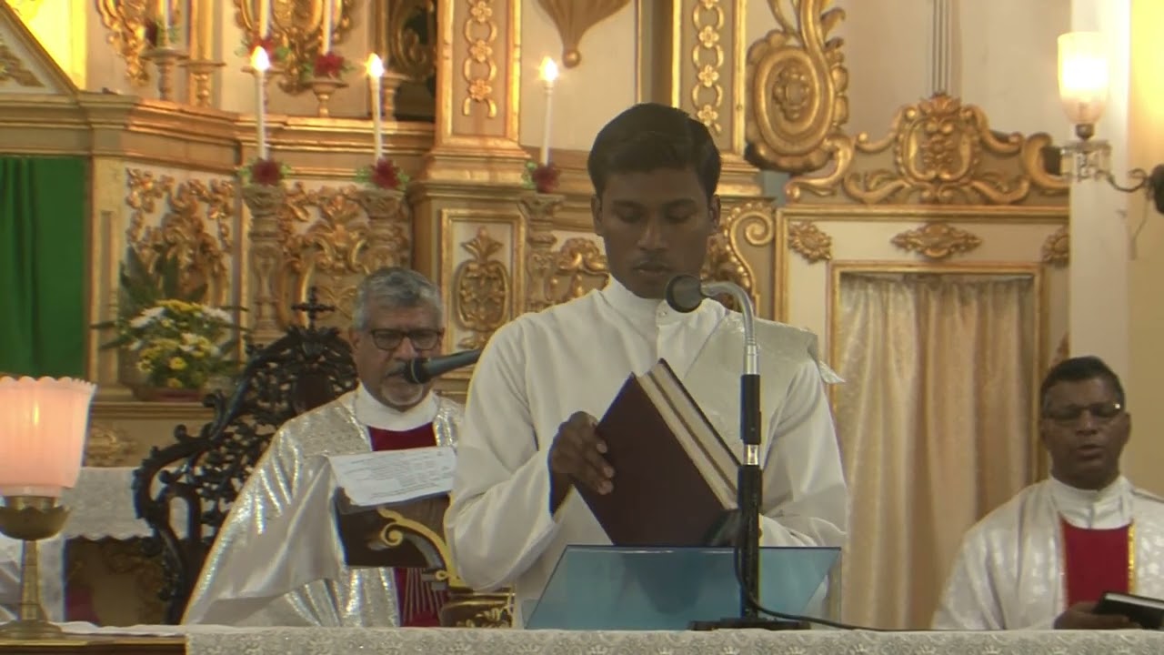 First Novena of St. Alex - READINGS and SERMON only - St. Alex Church Calangute -12th July 2024