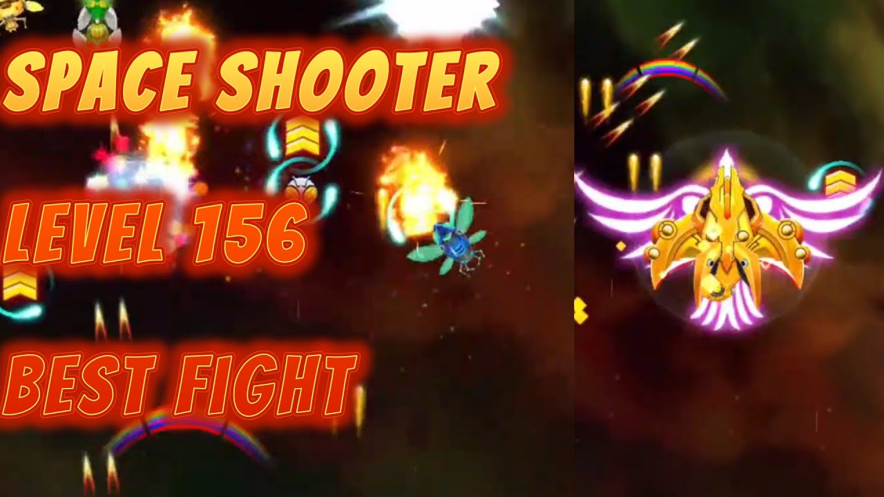 I'm shocked to see space shooter level 155