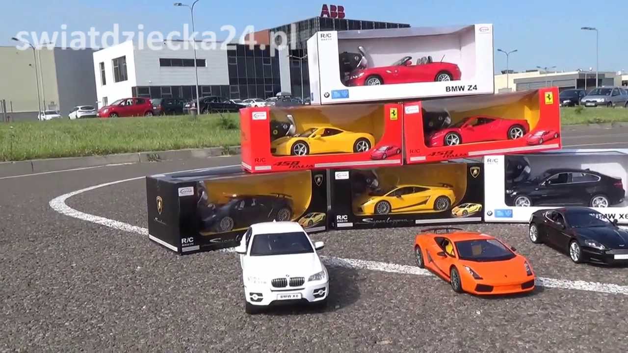 Samoch&oacute;d Zdalnie Sterowany LAMBORGHINI 1:14 RASTAR