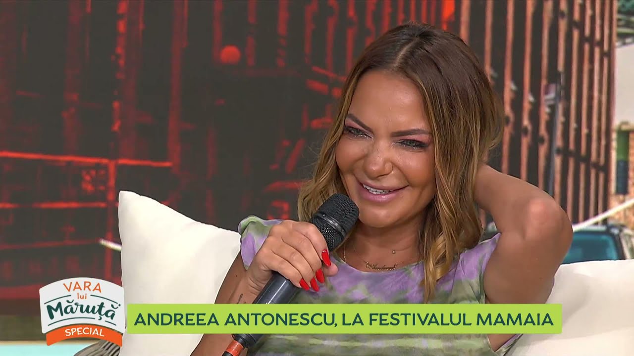 Andreea Antonescu, la festivalul Mamaia