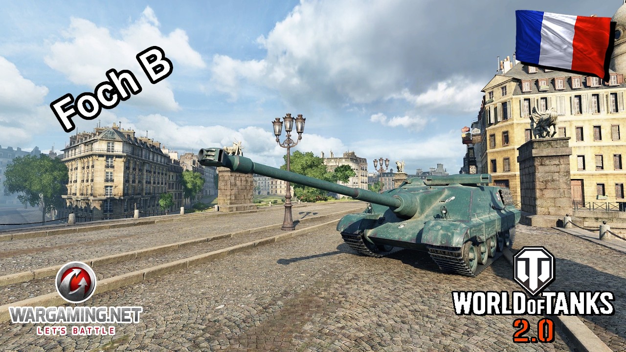 เกมสงครามรถถัง World Of Tanks | ยานพิฆาตรถถังสนับสนุนฝรั่งเศส Foch B #633
