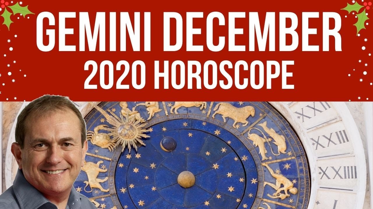 Gemini December Horoscope 2020