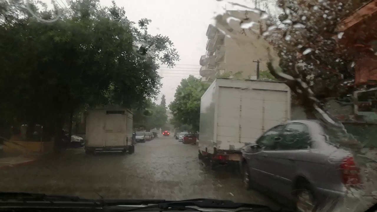 Heavy rain Serres 10/5/18