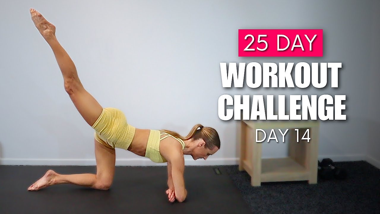 15 MIN FULL BODY PILATES WORKOUT NO EQUIPMENT | Day 14   25 Day Workout challenge