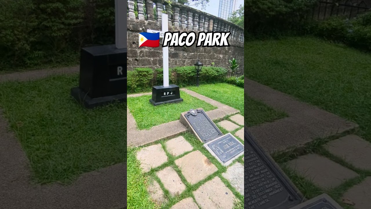 🇵🇭 Jose Rizal Old Gravesite in Paco Park