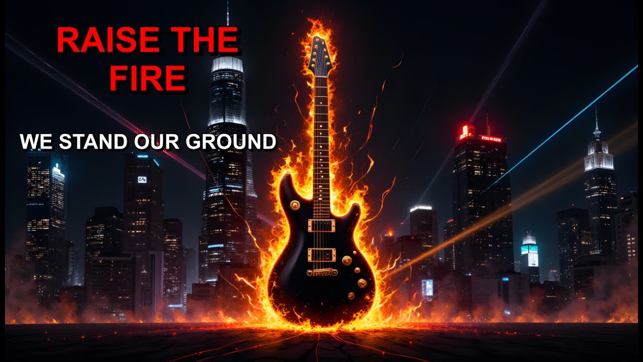 Raise the Fire – AI | A Triumphant Rock Anthem