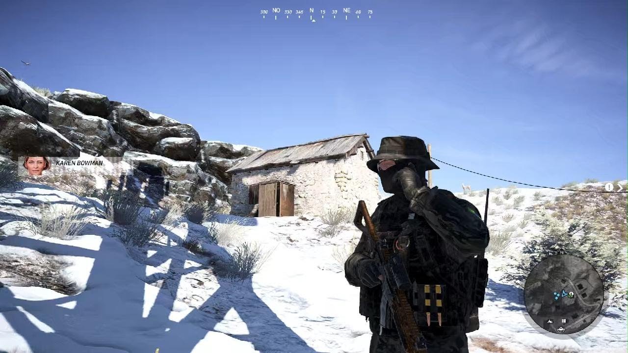 Ghost Recon-liberando torres de radio