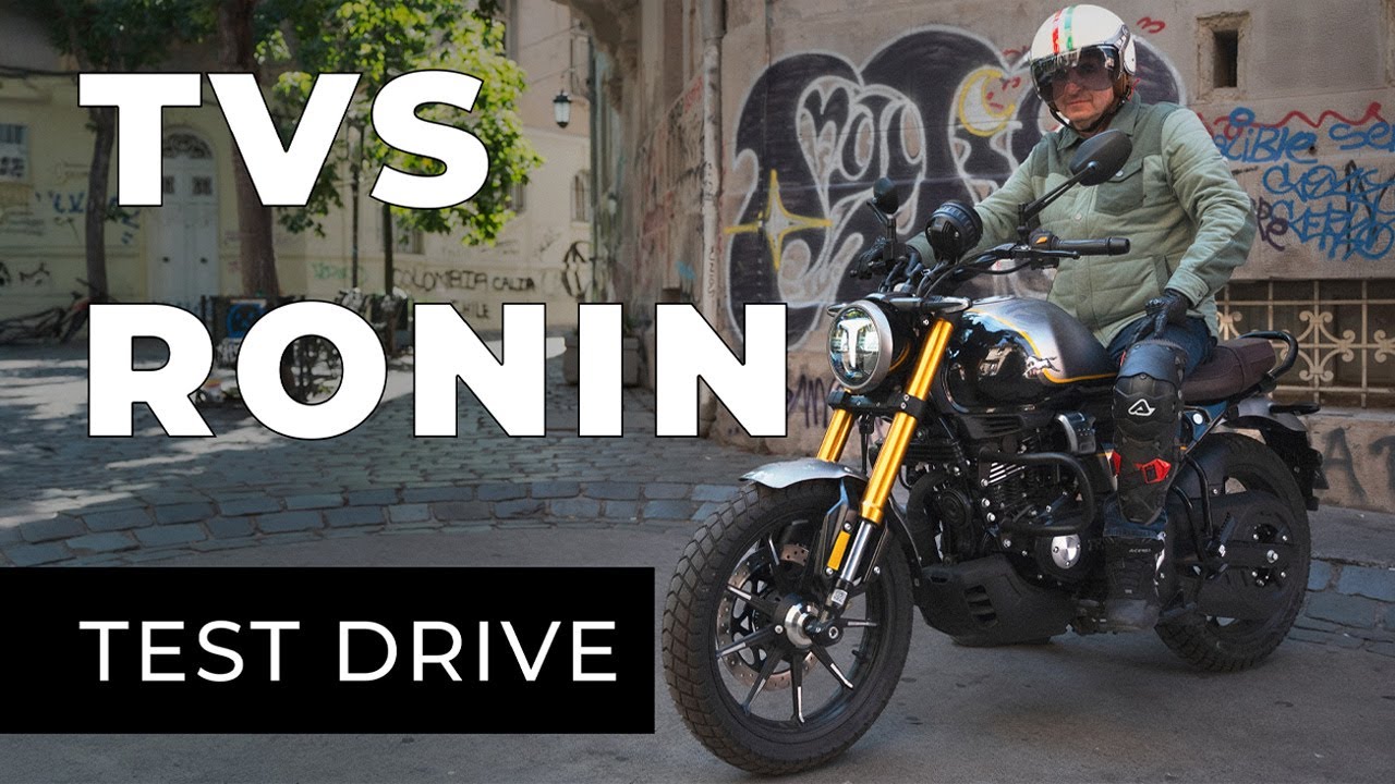 TVS Ronin: acá está tu primera moto