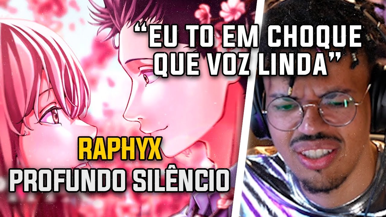 PROFUNDO SILÊNCIO | RAPHYX | KOE NO KATACHI  - REACT DE MÚSICA GEEK