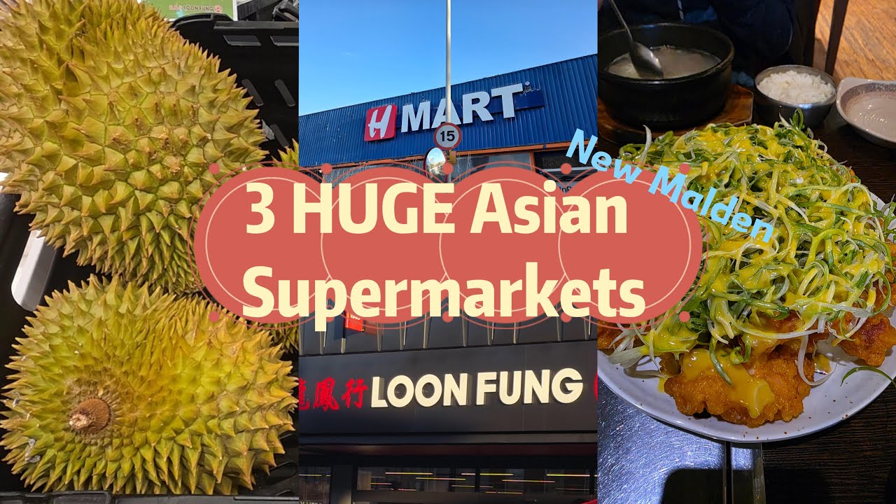New Malden: 3 Big Asian Supermarkets + Korean Town Food Heaven! | 倫敦韓國城: 三間大亞洲超市 | 美食天堂！