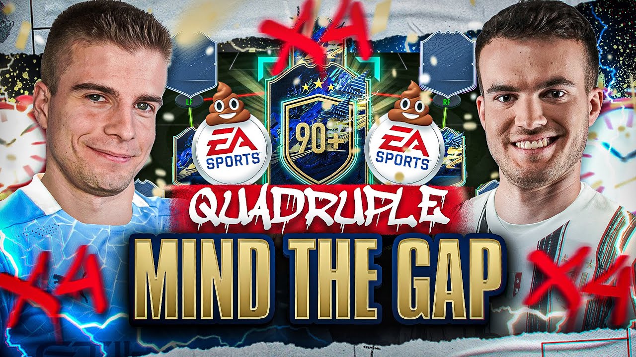 FIFA 21: RANDOM QUADRUPLE 90+ DELUXE TOTS Mind the Gap GÖNNT 🔥😍