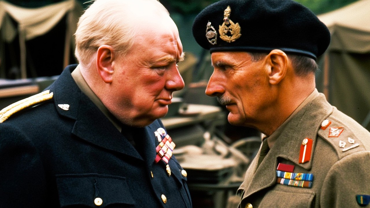 What Churchill Said When Montgomery Bled 10,000 Men as Patton Seized 12 Cities
