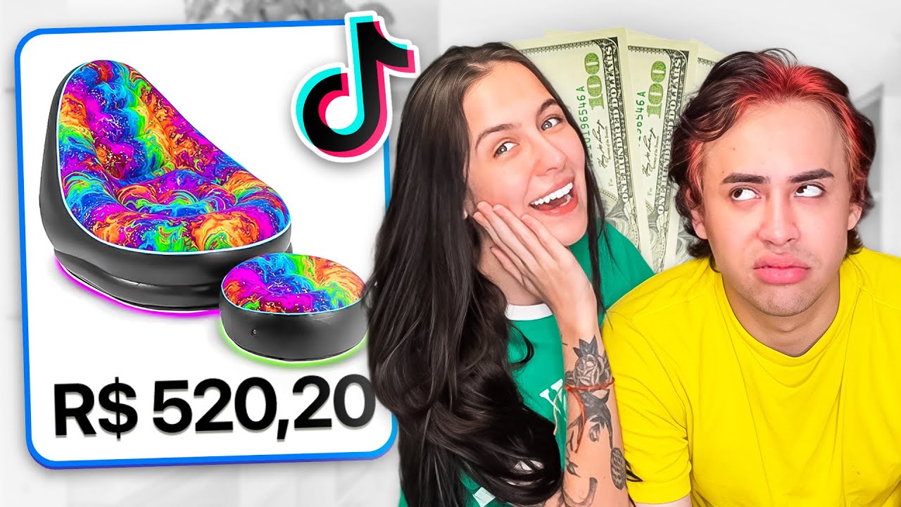 testando produtos BIZARROS do TikTokShop.. | com @UniduniT_ 