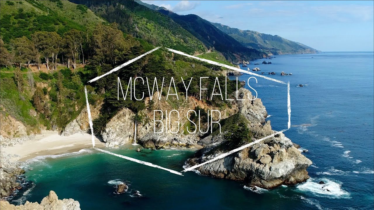 McWay Falls, Big Sur, California | 4K Drone Video