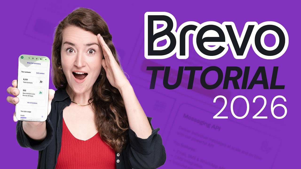Brevo Tutorial for Beginners: Start Email Marketing In Minutes!