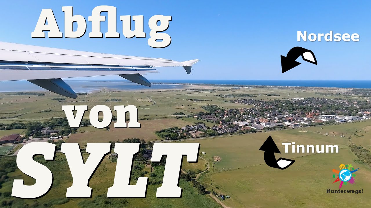 Lufthansa LH 2185 starting from Sylt/GWT