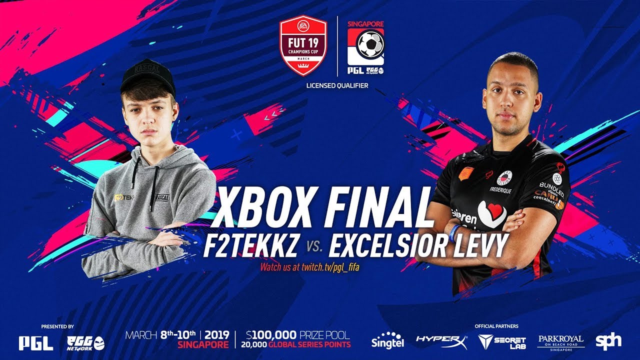 F2TEKKZ против EXCELSIOR LEVY: ФИНАЛ КОНСОЛЬНОГО ТУРНИРА! КУБОК ЧЕМПИОНОВ FUT 19 В МАРТ!