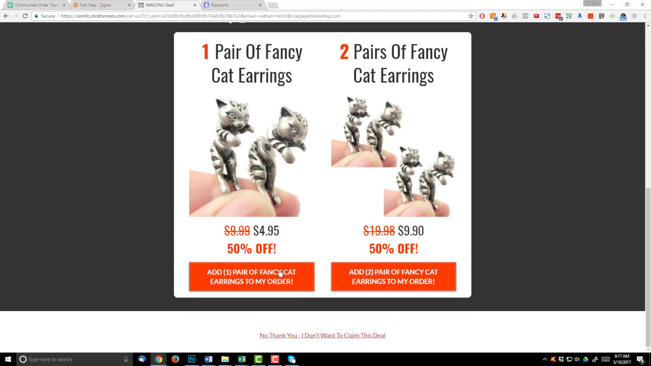 AliExpress Funnel - 4: Clickfunnels Order Tracker with Zapier and Google Sheets