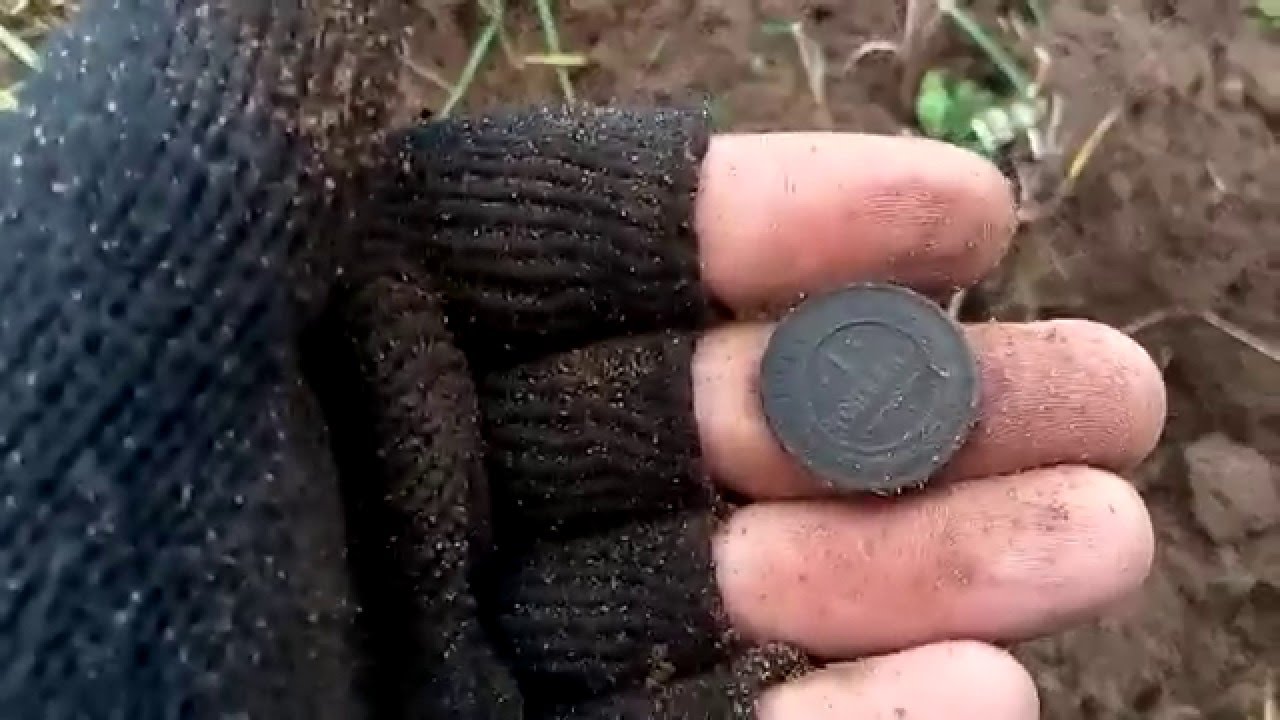 Коп по старине.Жетон и другие находки.