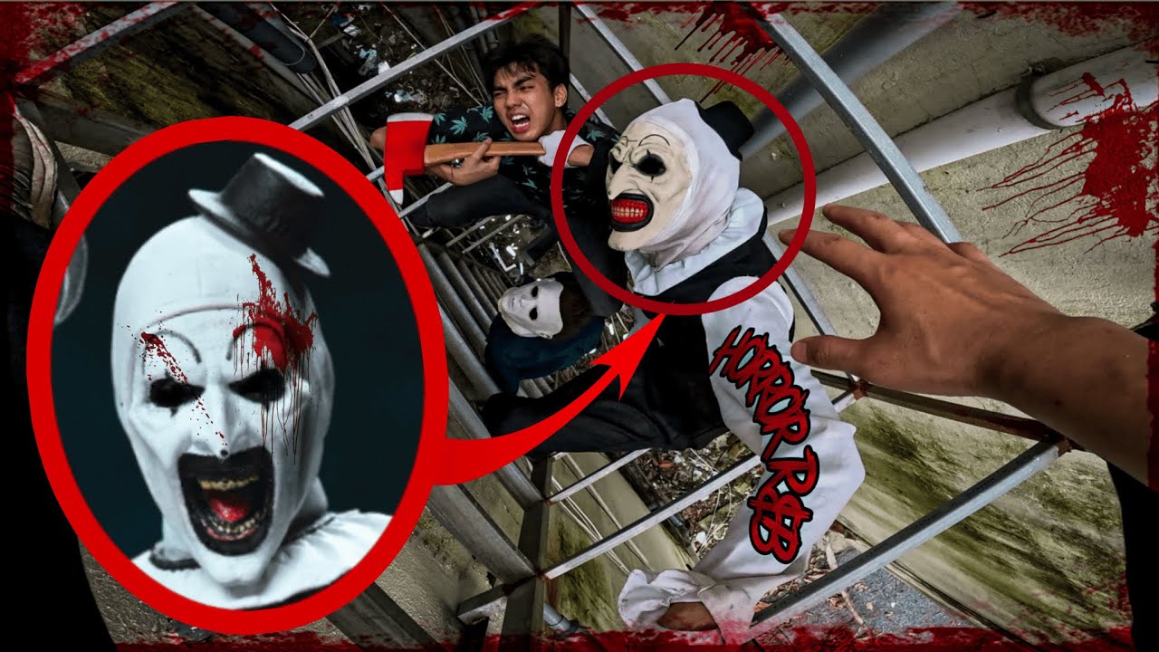 Escape from Terrifier and Michael Myers in the abandoned house // POV Horror film (Ep: 16.0)