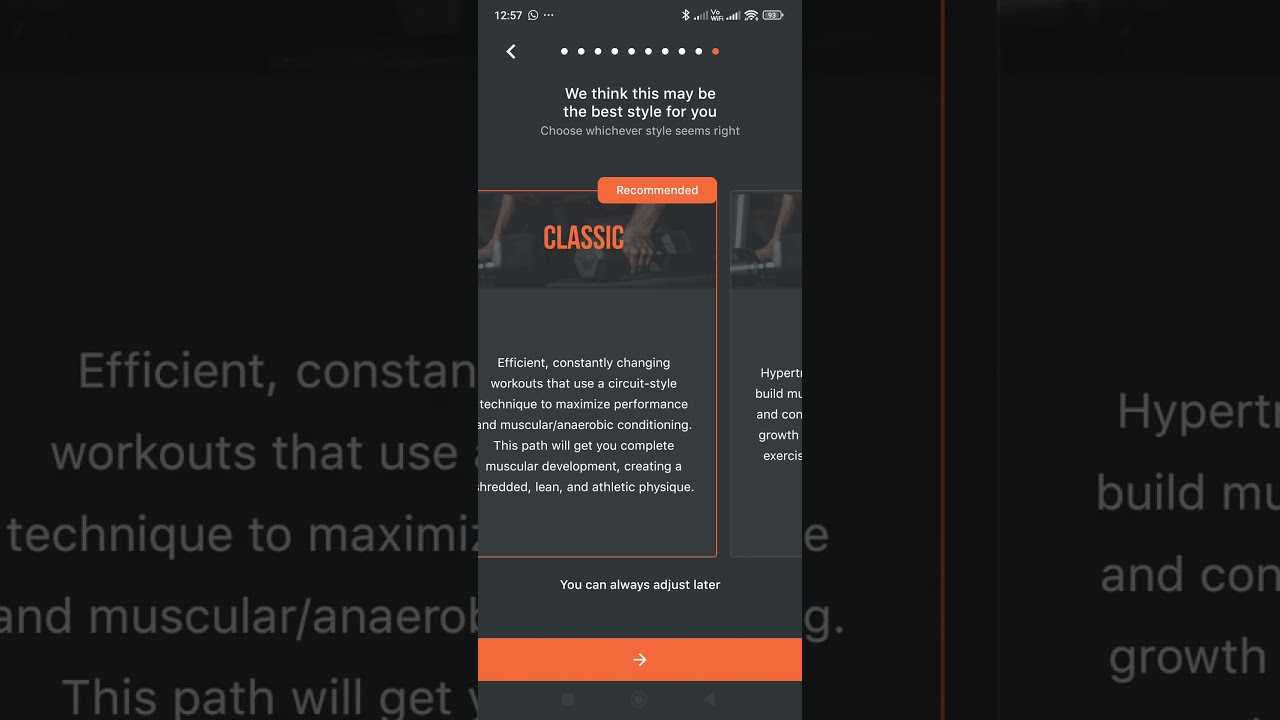 shred workout app review #shorts