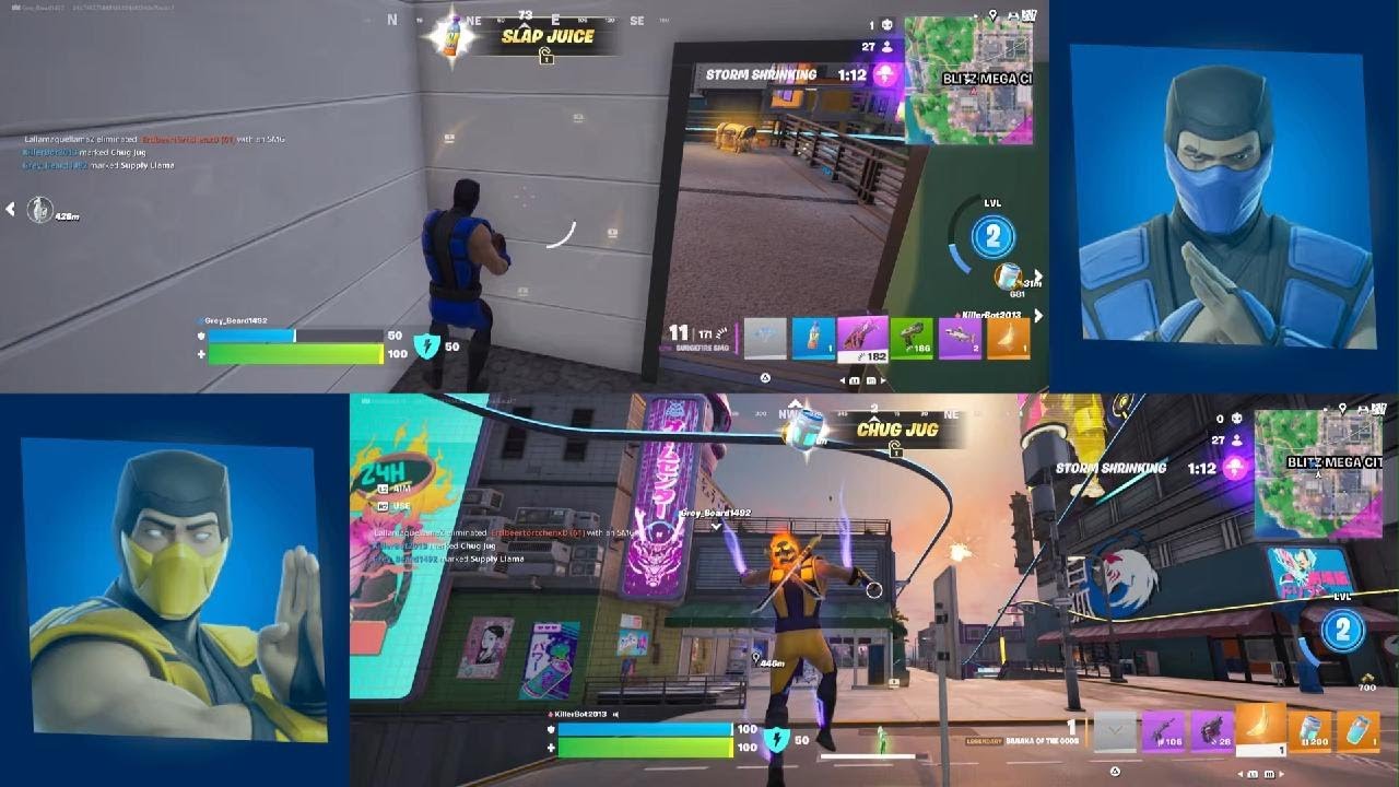 Fortnite Blitz duos PS5 hammer win