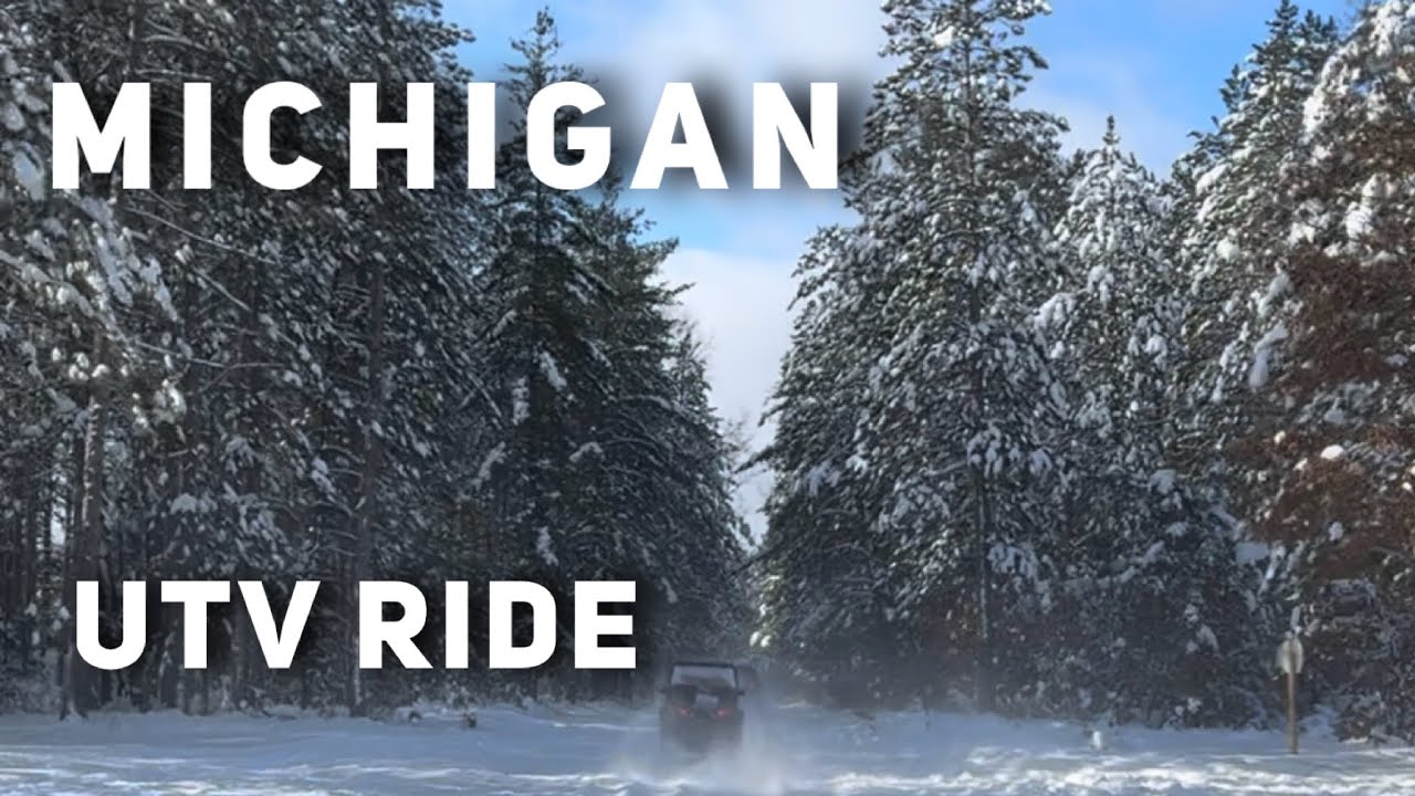 Epic Michigan UTV Adventure: Riding Through a Winter Wonderland!
