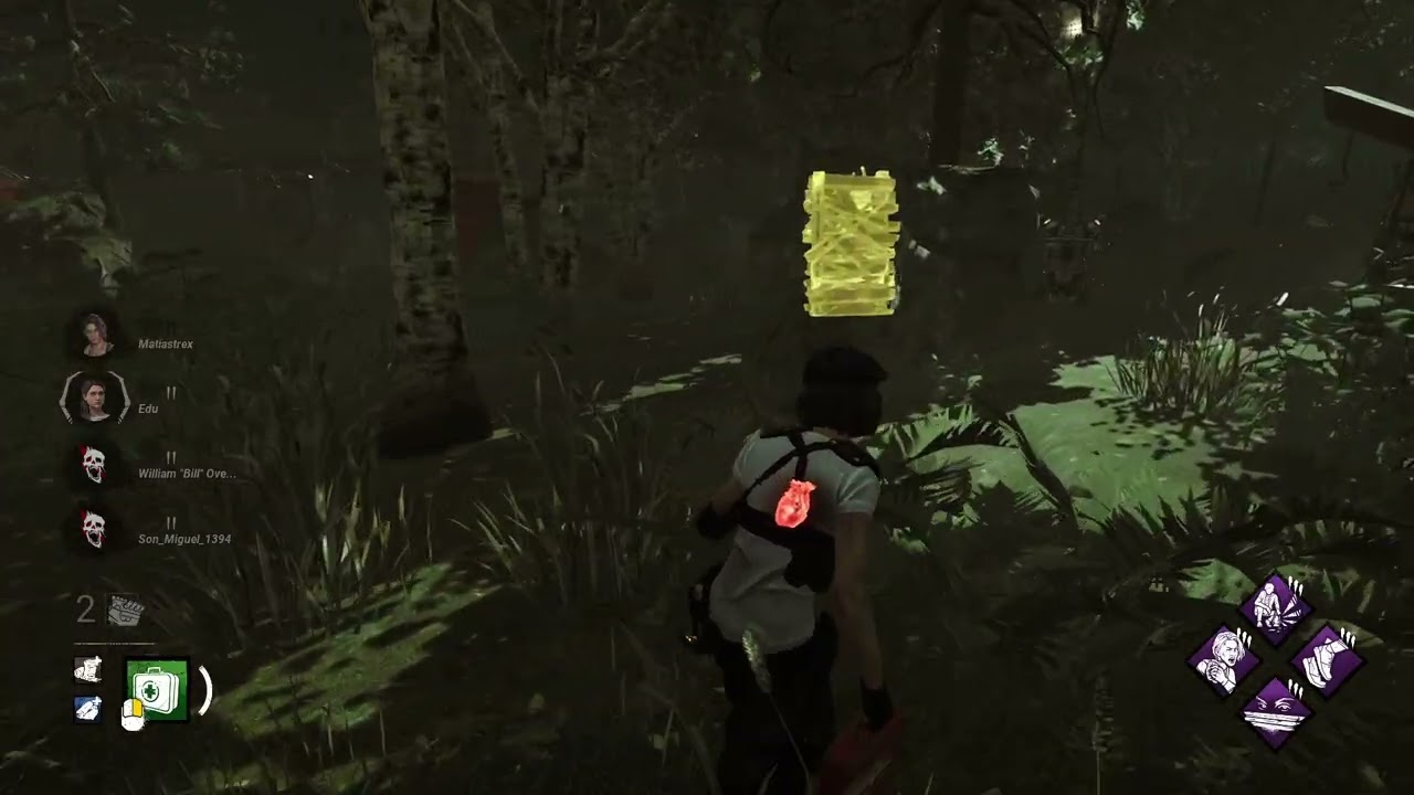 Dead by daylight Jill against The Hillbilly