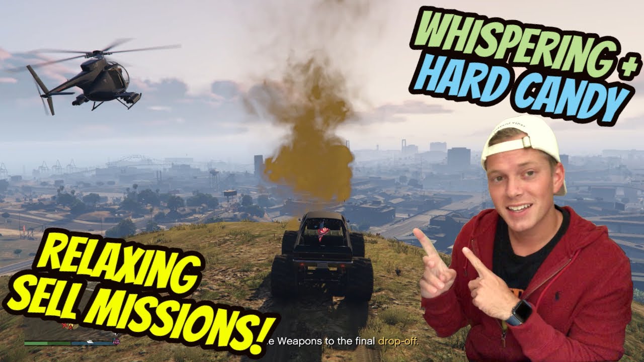 ASMR Gaming: GTA V | Relaxing Sell Missions & Making Money! - Hard Candy & Whispering