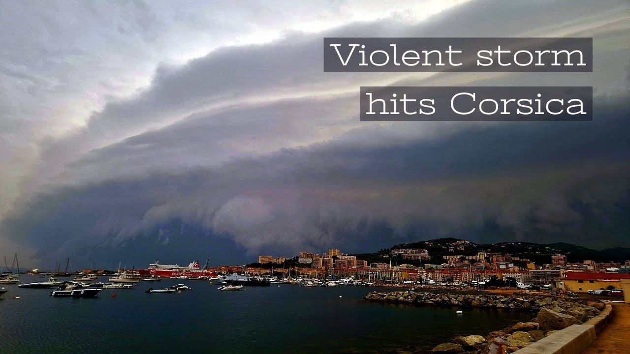 'Violent STORM hits us at anchor in Corsica' - Ch.23