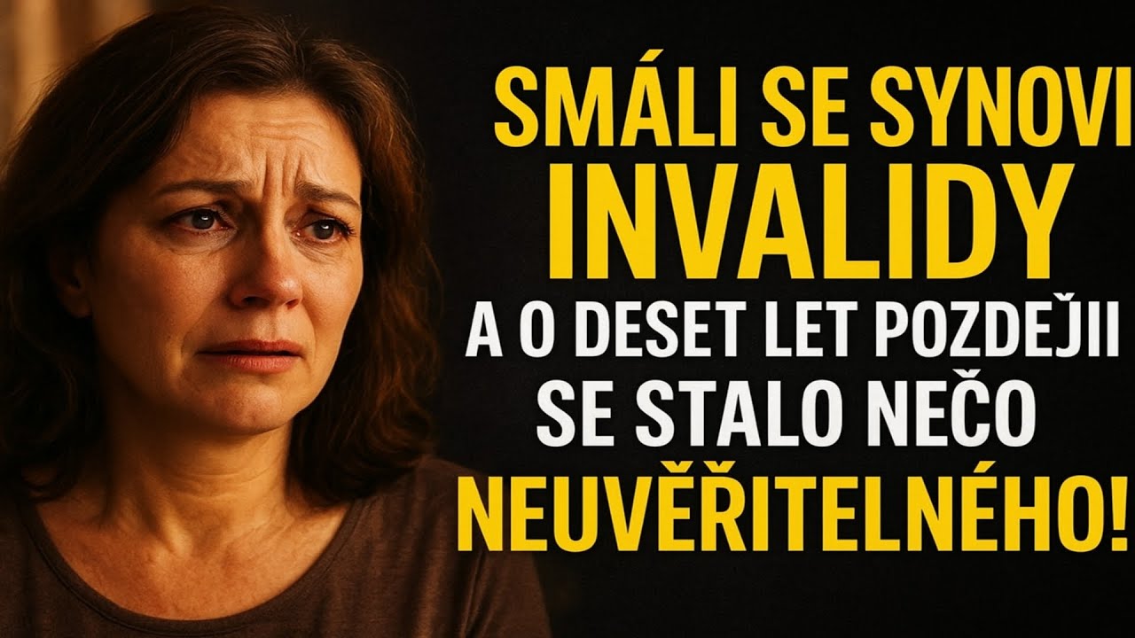 Smáli se synovi invalidy. A o deset let později se stalo něco neuvěřitelného!