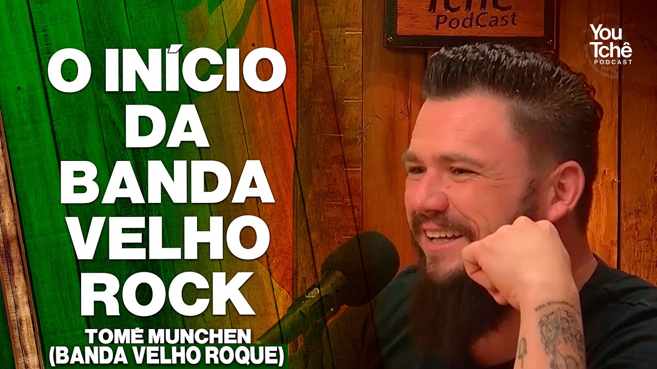 O INÍCIO DA BANDA VELHO ROCK - TOMÉ MUNCHEN (BANDA VELHO ROQUE)